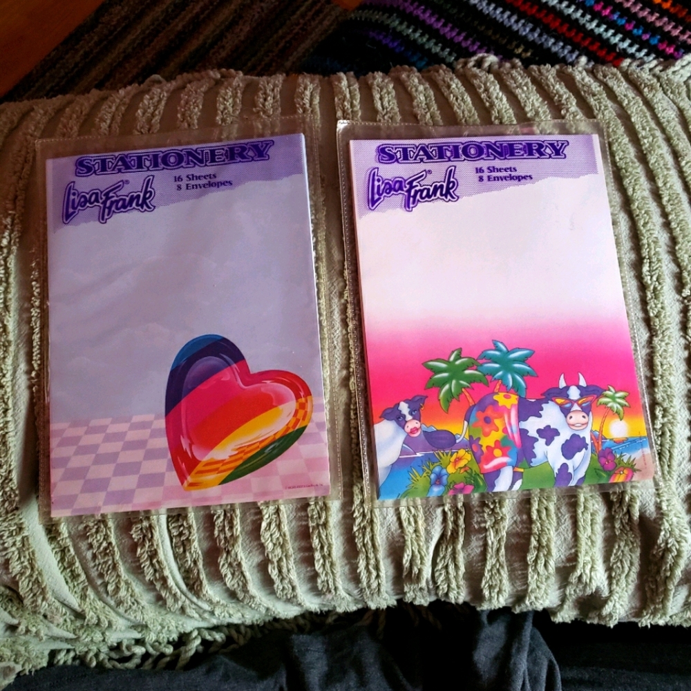 🌞1988 💜LISA🦋FRANK🔆stationary 🌈